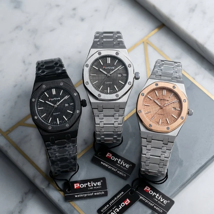 Menβs Stylish Quartz Watch β Modern Minimal Design