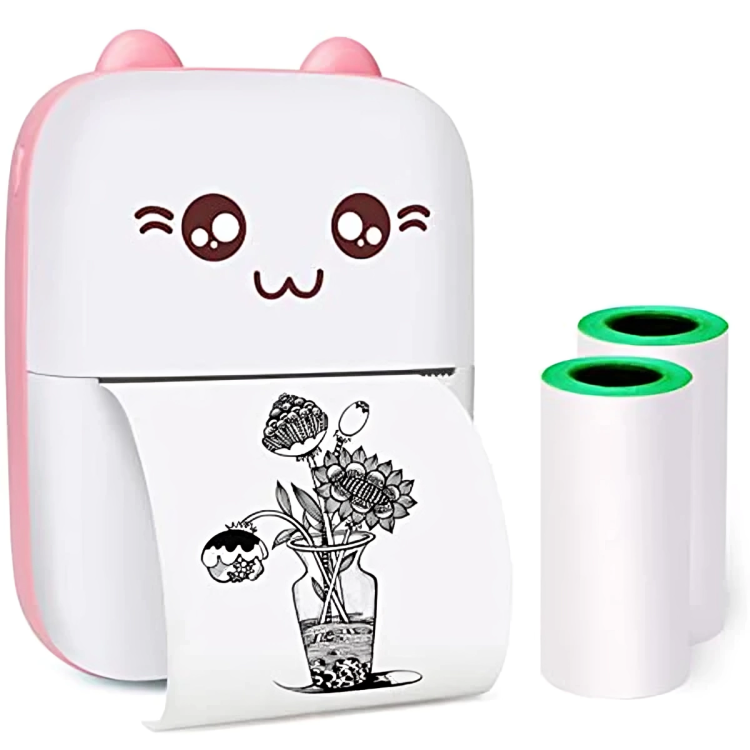 ๐ Mini Portable Printer โ Wireless Inkless Pocket Printer