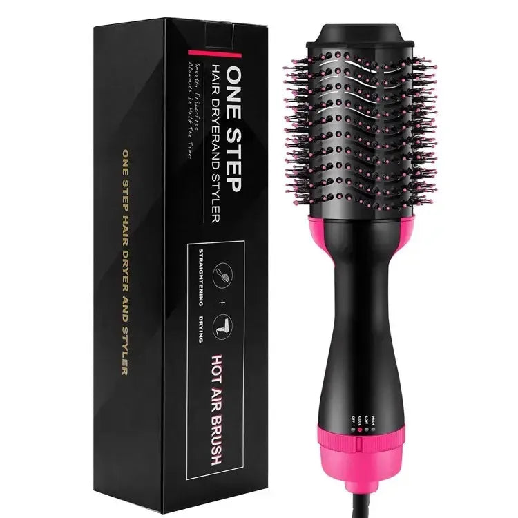 3-in-1 Hot Air Brush – Hair Dryer & Volumizer Styler