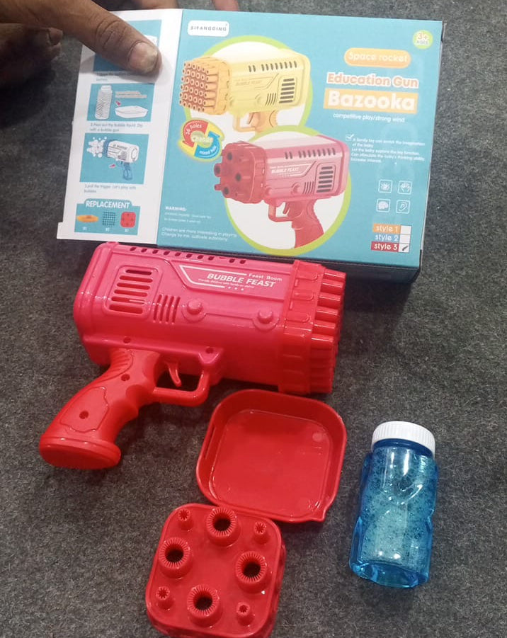 Bubble Gun Toy โ Automatic Fun & Endless Bubbles