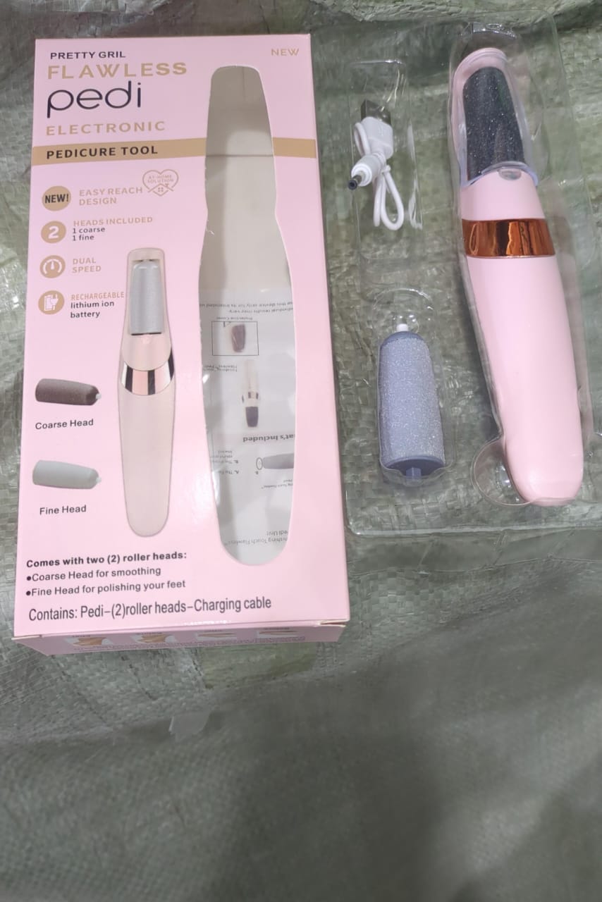 Rechargeable Electric Foot File – Callus Remover for Soft Smooth Feet