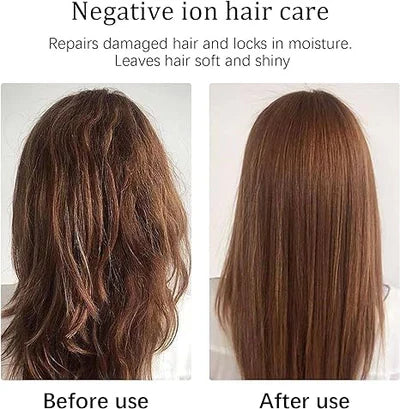2-in-1 Hair Straightener Iron Brush/ Comb