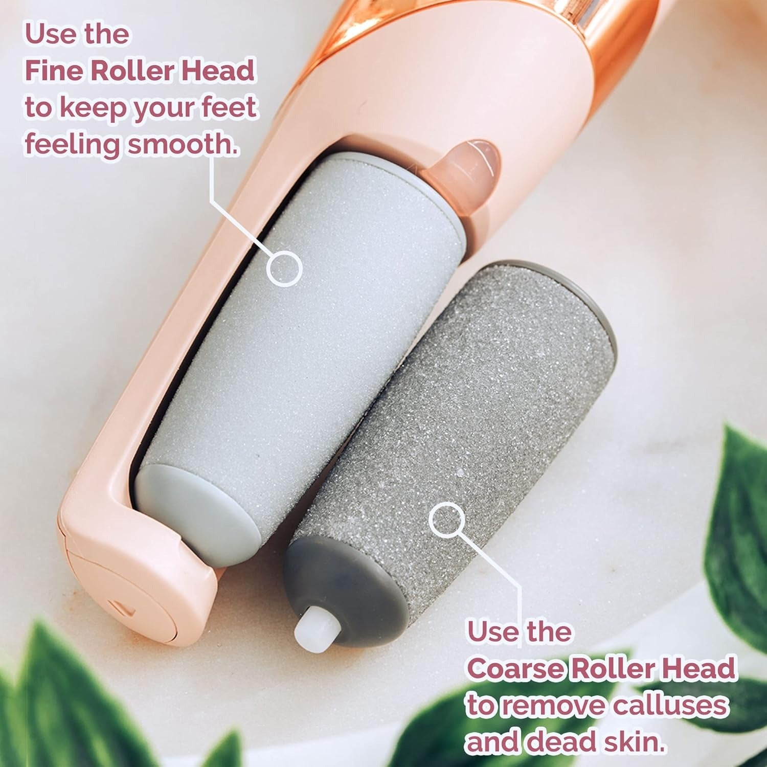 Rechargeable Electric Foot File – Callus Remover for Soft Smooth Feet