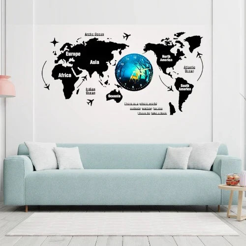 3D Wall Clock โ Modern DIY Home Decor