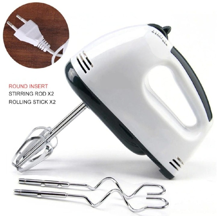 Electric Hand Mixer – Cake, Egg & Baking Beater