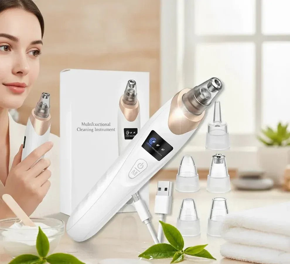 Electric Blackhead Remover – Vacuum Acne & Pore Cleaner