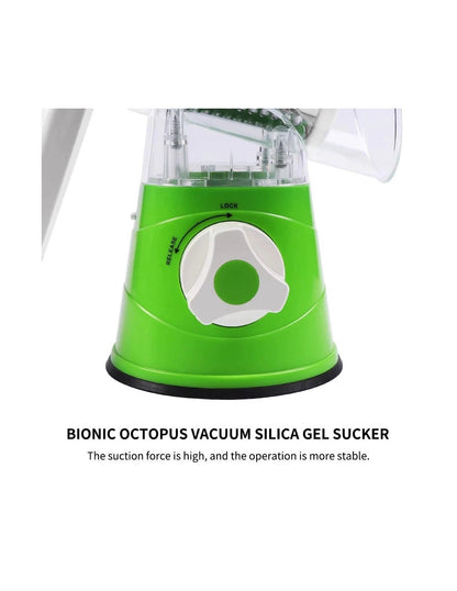 TableTop Drum Grater – Manual Vegetable Slicer & Cutter