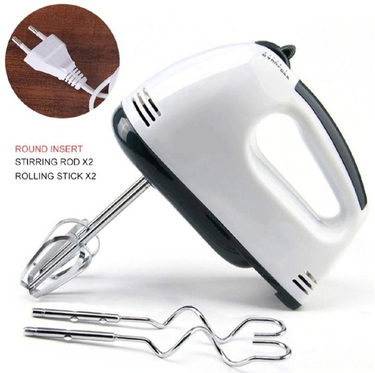 Electric Hand Mixer – Cake, Egg & Baking Beater