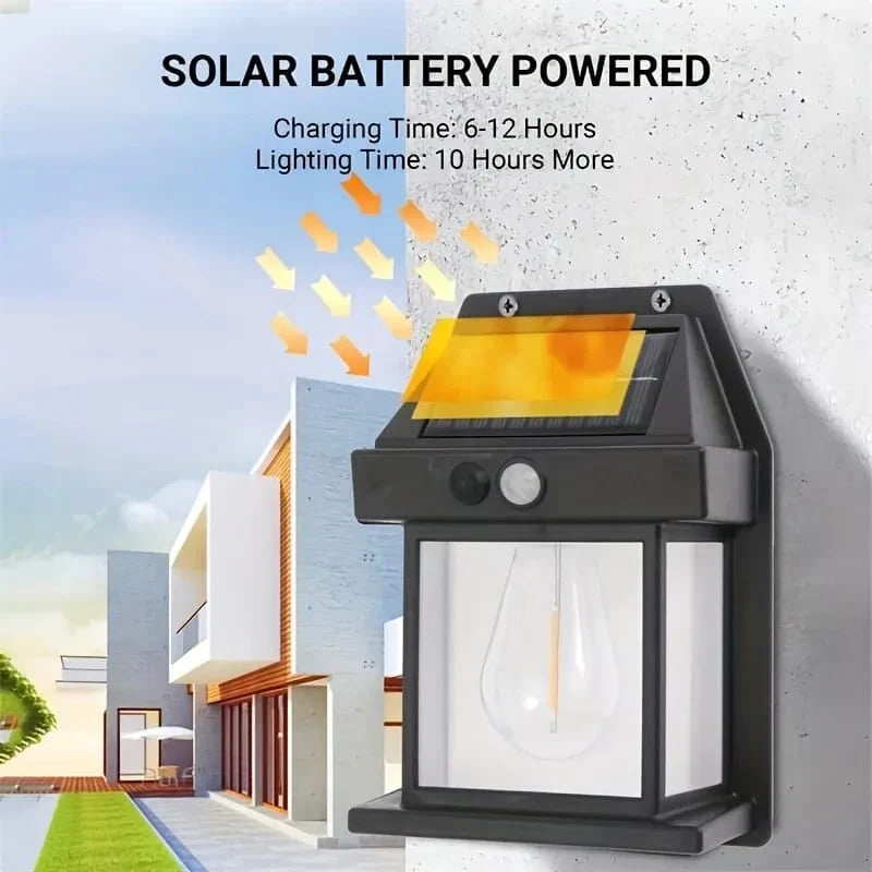 Solar Wall Lamp – Energy-Saving Outdoor LED Light